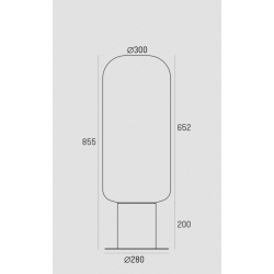 XILO OPAL TRIPLEX 3000K LAMPA STOJĄCA     LABRA